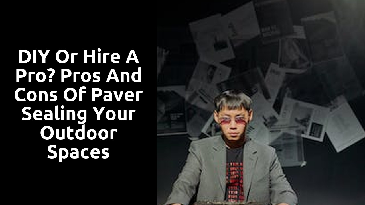 DIY or Hire a Pro? Pros and Cons of Paver Sealing Your Outdoor Spaces